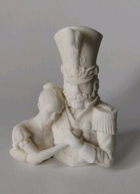 Mark Klaus Hand Sculpted Light-Up Nutcracker Figurine - 2008 Statue